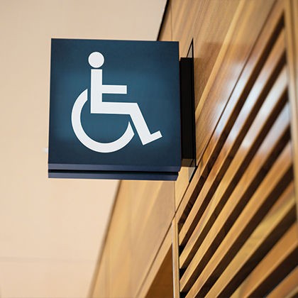 Toilets for people with disabilities